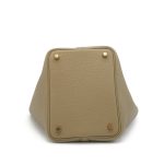 Hermès Beige Marfa Clemence Picotin Lock 18 Gold Hardware - Image 5